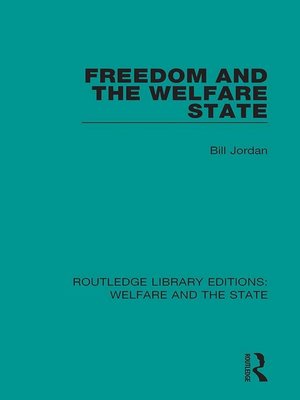 cover image of Freedom and the Welfare State